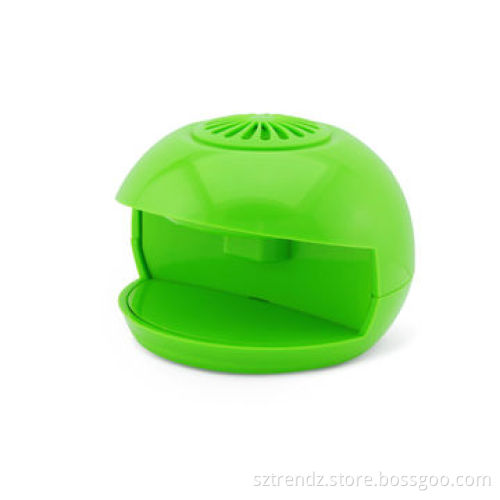 Air Nail Dryer, Portable and Lovely, with Soft Breeze to Speed Up Nail Polish Drying, Apple Design